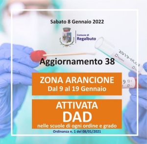 Regalbuto. Le Scuole in Dad. Emanata ordinanza del Sindaco.