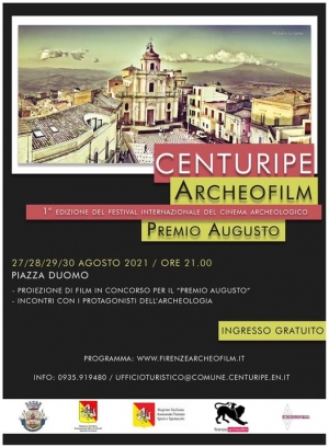 Centuripe. Dal 27 Agosto il Festival del Cinema Archeologico .