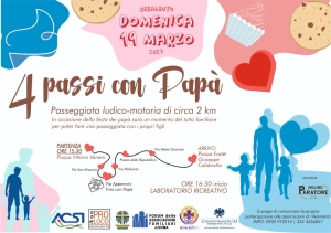 4 Passi con papà.......Il 19 Marzo .