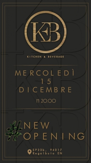 KEB Kitchen &amp; Beverage. La nuova scommessa giovane.