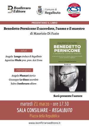 Benedetto Pernicone – il sacerdote, l’uomo e il maestro